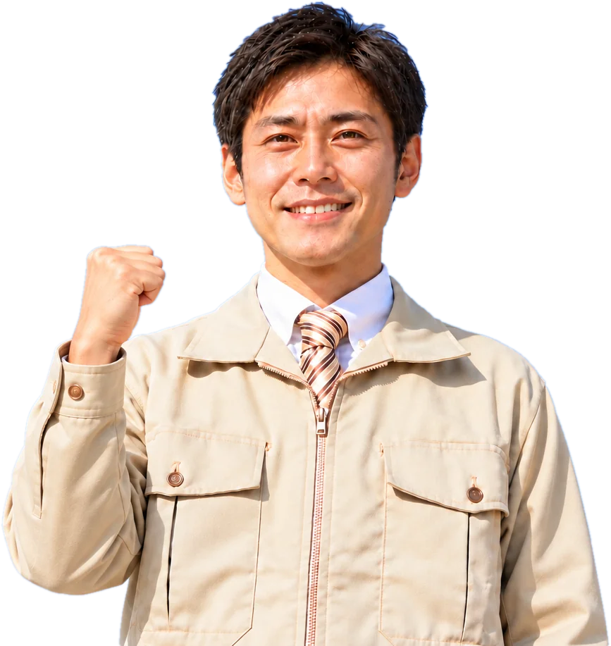 ガッツポーズをする代表 一谷勇人